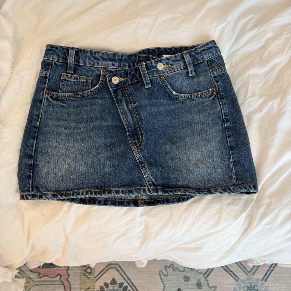Zara Denim Mini Skirt